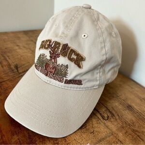 Big buck university bass pro shops youth 4-7 deer hunting hat ball cap, GUC